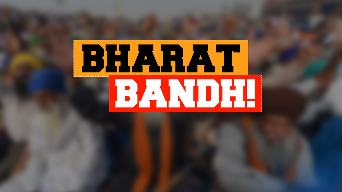 भारत बंद का दिख रहा असर, दुकानों पर पड़े ताले, कई शहरों में सड़कें सूनी